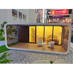 End Mobile Apple Pod Cabin for Luxurious Hotel Accommodations Hangfa Apple