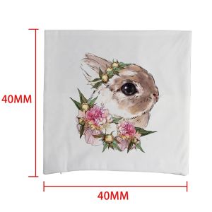 Sublimation Cushion Cover Photo Printing 40*40CM Flannelette Sublimation Pocket