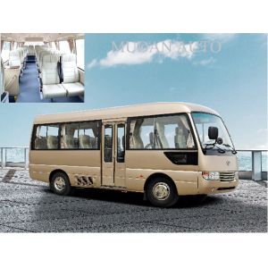 7.00R 16 Tires 23 Seater Minibus Sliding Window Passenger Commercial Vehicle