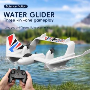 Amphibious 2.4ghz Gyroscope Glider RC Hydroplane Plane Toys Bm21 Electric Foam