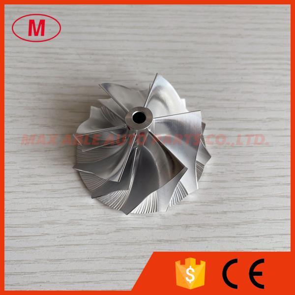RHF5 reverse 50.50/61.00mm 6+6 blades high performance Turbo milling/aluminum 2618/billet compressor wheel