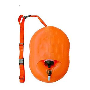Custom color Inflatable PVC Swimming Tow Float Survival Outdoor Ocean Pack swim