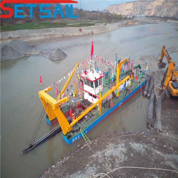Anchor Boom Sand Pump 20inch Cutter Suction Dredger for River