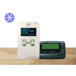 135 Gms Long Range Pager Coaster Pager System , 8 Musical Multitone Pager