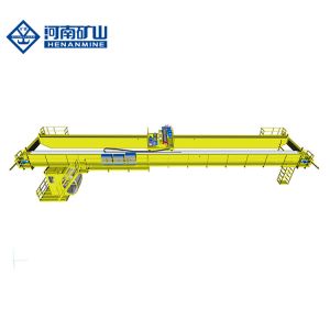 European Type Wireless Workshop Overhead Crane Remote Control Double Beam
