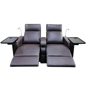 Quality Modern Electric Recliner 2 Seater Sofa with High Density Foam for sale