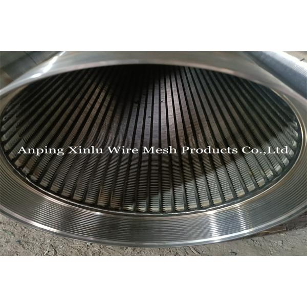 Johnson Wedge Wire Continuous Slot Screen Pipe For Groundwater