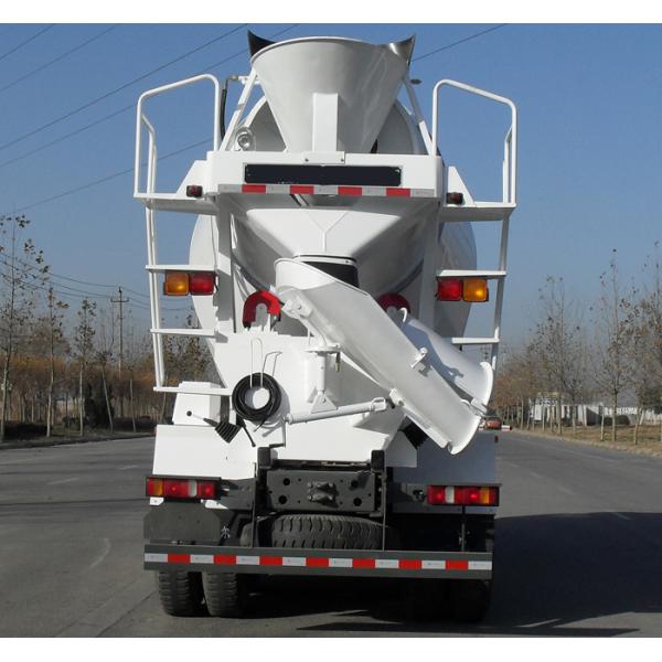 10 Cubic Meters Concrete Mixer Truck With Pump A7 371HP 6X4 RHD