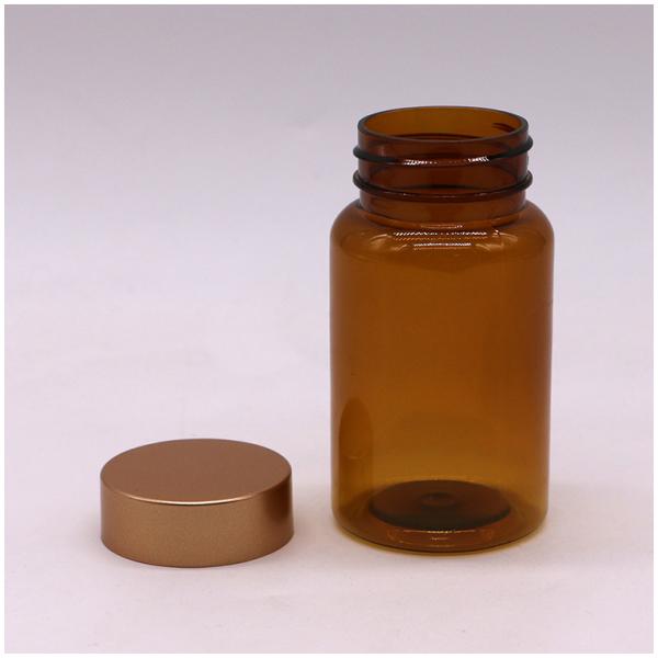 Industrial Medicine PET Bottle with Child Resistant Safety Cap and 100cc Capacity