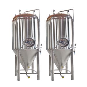 Beer Insulated Dimple Jacket Stainless Conical Fermenter Fermentation Container
