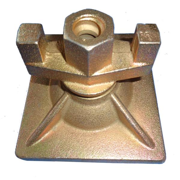 Buy Iron Casting Scaffolding Accessories Swivel Tie Rod Wing Nut High Precision at wholesale prices