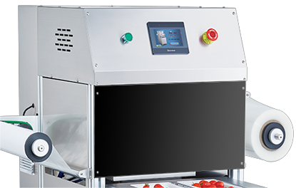 Automatic Vacuum Displacement Vertical Modified Atmosphere Sealer Plastic