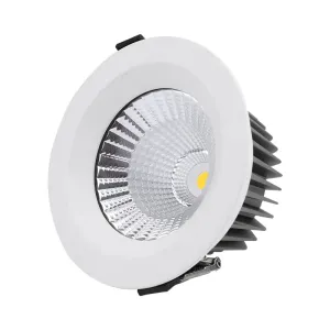 Quality Aluminum Warm White LED Downlight Range 6W-24W &gt;50 000 Hours Lifespan &gt;80 CRI for sale