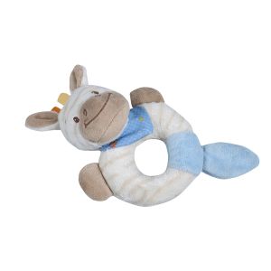 Handheld Newborn Plush Toys Delicately Stuffed Material Soft Feeling