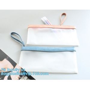 promotion zipper pencil bag, Waterproof and shockpfoof Triangular pencil bag