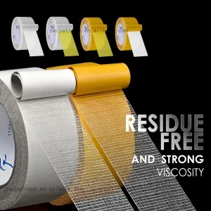 Double Sided Rug Tape Heavy Duty Rubber Adhesive