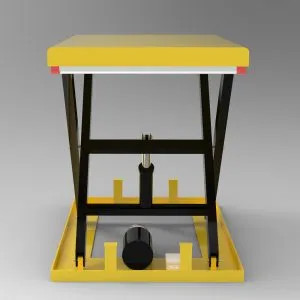 1T Small Hydraulic Lift Table For Commercial Buildings And Industrial Spaces