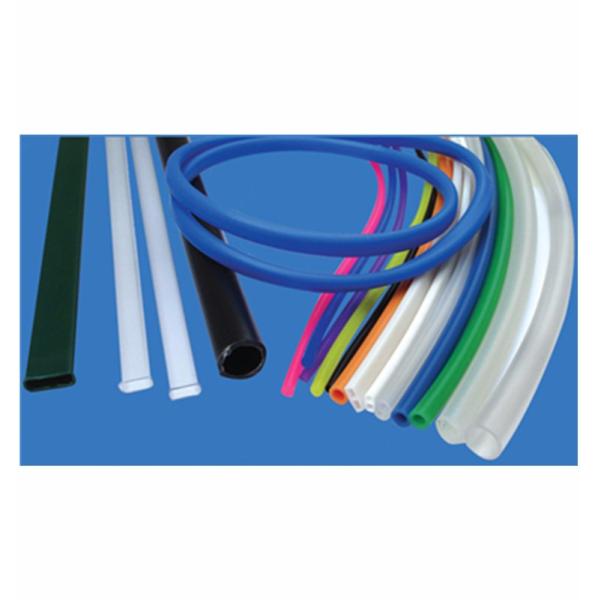 Colorful high quality large diameter silicone tube
