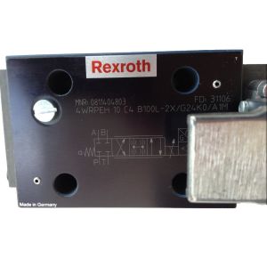 Rexroth Proportional Valve 4WRPEH10C4B100L-2X/G24K0/A1M Low Maintenance Costs