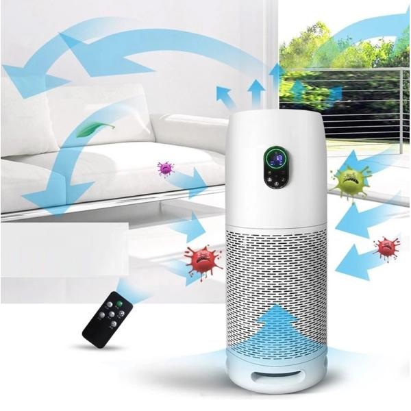 PP Pre Filter DC Copper Motor 46W Hepa Air Purifier 65dB LOW Noise