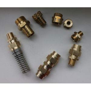 CNC machining brass fittings, made in China professional manufacturer