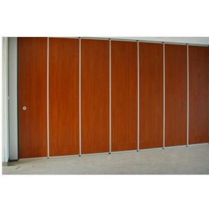 Operable Room Division Hotel Sound Proof Partition Wall Aluminium Frame