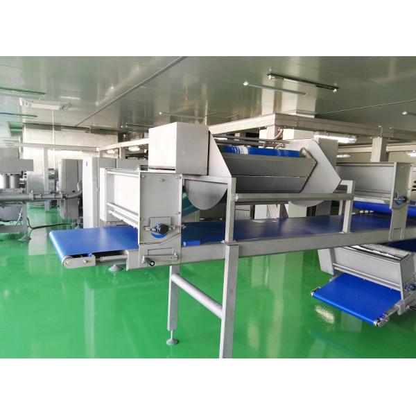 Layers Adjustable Industrial Pastry Production Line 35kw For Pastry Dough Sheet