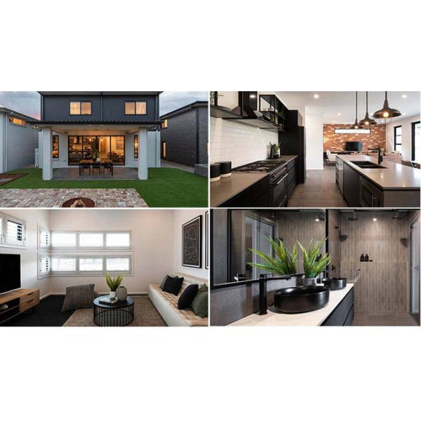 USA Standard 2 Storey Single Family Home Prefabricated Light Steel Framing House Luxury Villa