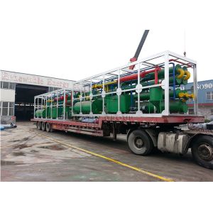 Non Catalytic Plastic Oil Tyre Pyrolysis Plant 1-15 Ton