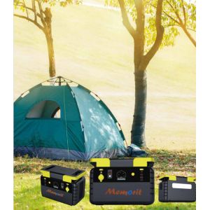 1008WH Solar Panel Power Station 1200W 220V With LED Flashlight