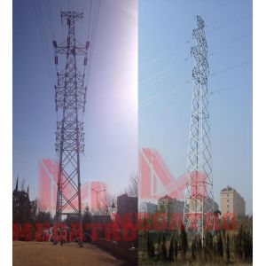 Square Steel Tower for Power Transmission
