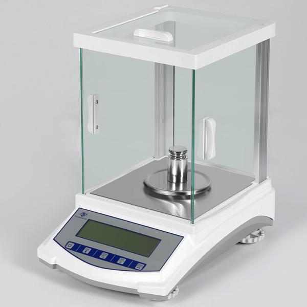Standard RS232 Communication Port Tall Glass Cover Electronic Analytical