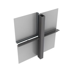Quality Customized Aluminum Panel Curtain Wall Commercial Buildings Aluminium Facade Systems for sale