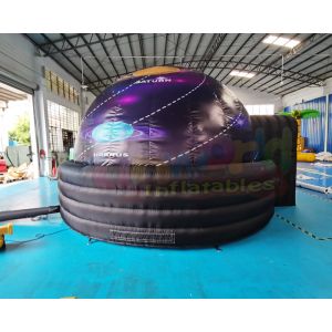 ODM Portable Black Mini Advertising Dome Inflatable Tent
