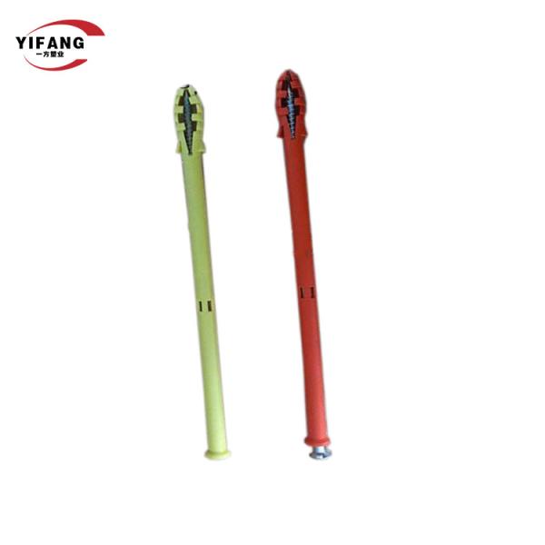 Buy Red Hammer In Drywall Anchors , Plastic Screw Wall Plug Easy To Instal at wholesale prices