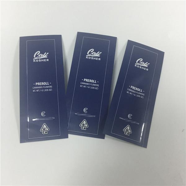 Buy Wholesale Reusable Heat Seal Plastic Packaging  Custom Mylar Preroll Bag at wholesale prices