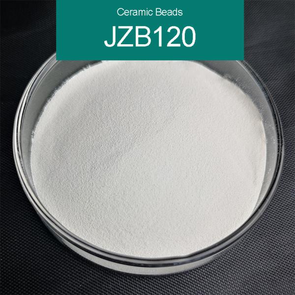Buy JZB120 Ceramic Beads Blasting Media For Casings Surface Finishing at wholesale prices