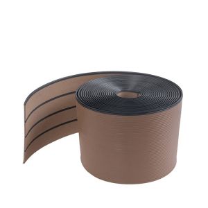 China Teak/Gray Synthetic Rubber Decking The Perfect Solution for Yacht Floor and Boat Deck on sale