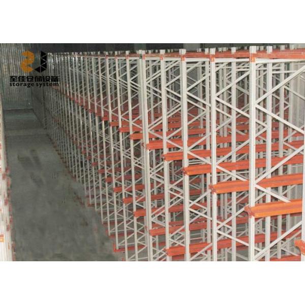 Warehouse High Density Pallet Racking System , Assemble Pallet Flow Racking