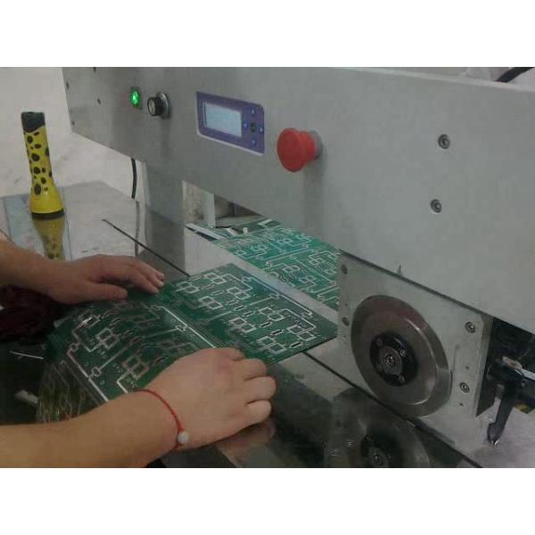 V-groove PCB Depaneling Motorized Circular / Linear Blade For Electronics