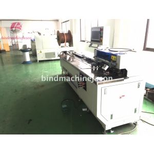Duo wire closing machine inline hole punching function PBW580 for notebook