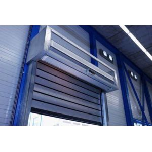 5000*7500 MM Aluminum Roll Up Door , Industrial Roll Up Door Powder Coated Steel