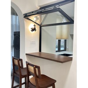 Retractable Screen Folding Windows - Invisible Mesh Storage