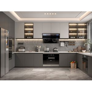 High Quality Kitchen Cabinet Modular Home Luxury Design Supplier