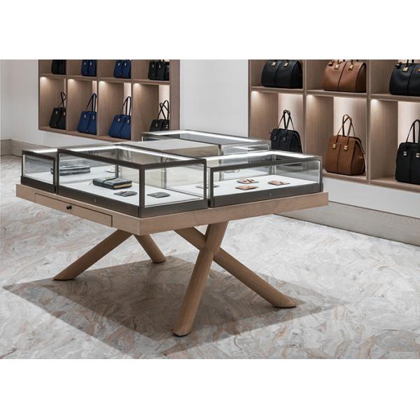 Wall Mounted Shoe Store Display Shelves For Boutique Shoes Bags Display