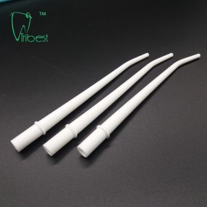 1/4" Disposable Curved Surgical Suction Tips Dental