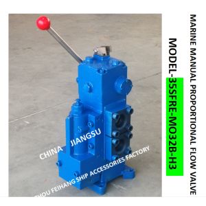 MANUAL PROPORTIONAL FLOW DIRECTIONAL COMPOSITE VALVE FOR WINDLASS MODEL-35SFRE