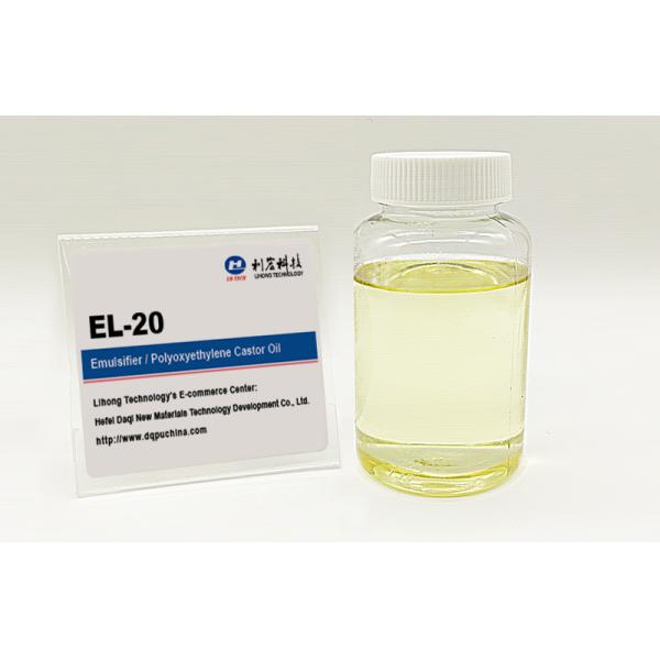 Emulsifier EL-10 EL-20 Cremophor Series Castor Oil CAS NO. 61791-12-6