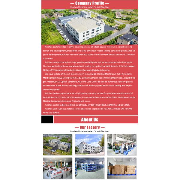 Standard High Precision O Shape Silicone Rubber Seals Water Resistant Nonstandard