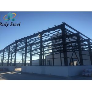 4000 Sq M Steel Structure Warehouse with Insulated Sandwich Panels